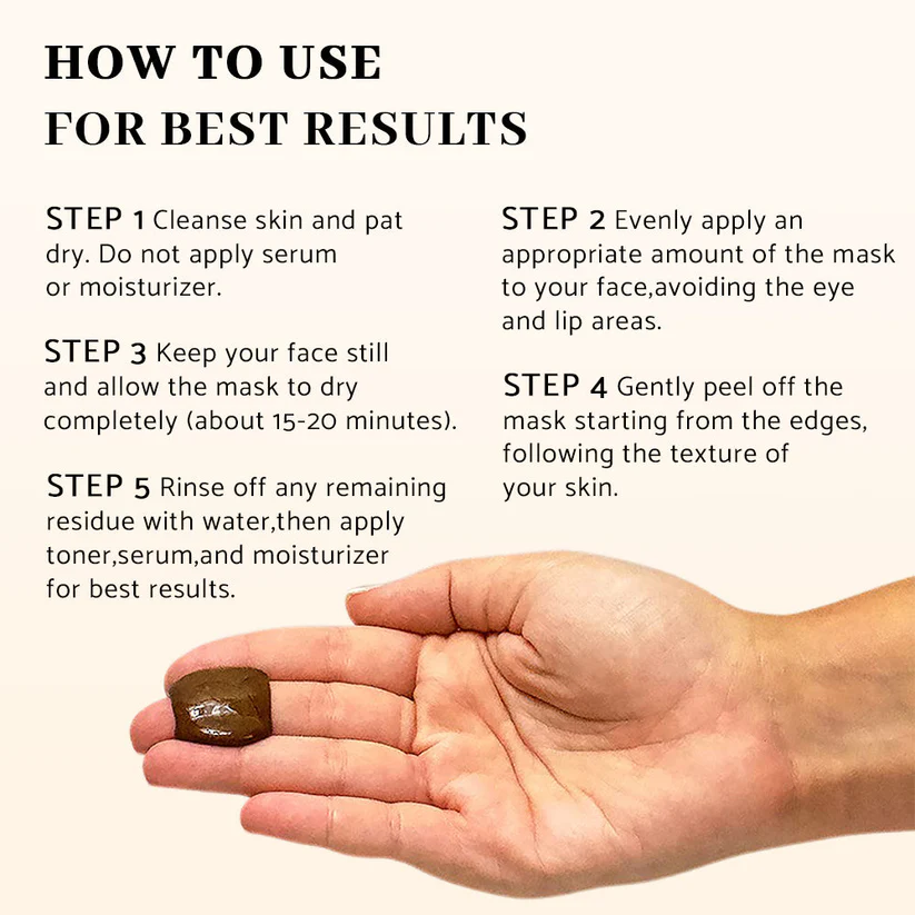 Fivfivgo® Herbal Spots Peel-Off-Gesichtsmaske