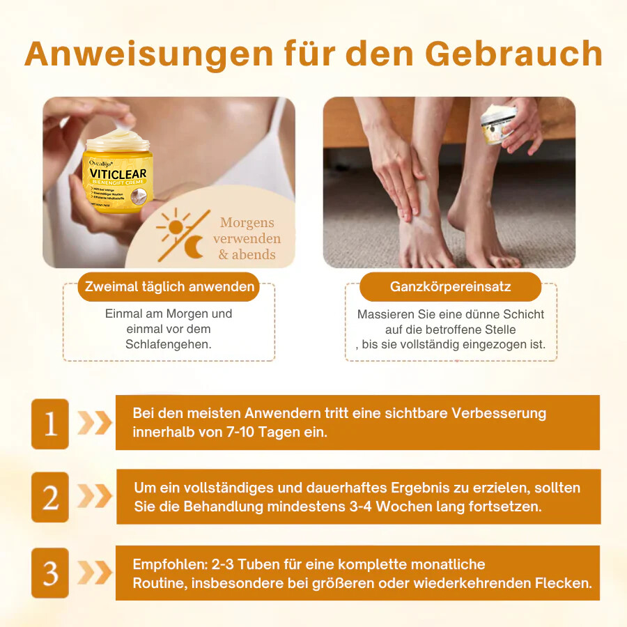 Oveallgo® VitiClear Plus Bienengift Creme