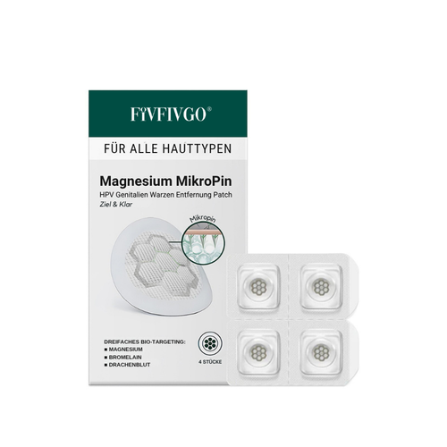 Fivfivgo® Magnesium Mikropin HPV Genitalien Warzen Entfernung Patch Pro