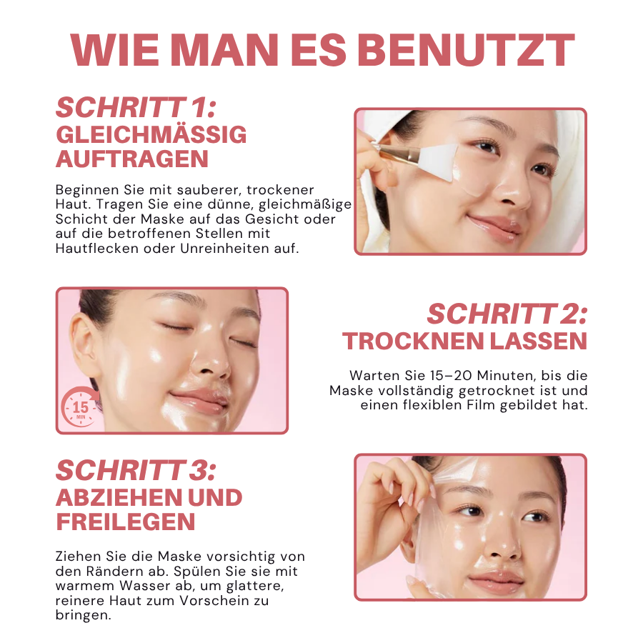 Fivfivgo® Tag & Makel Schälen-Off Gel Wickelmaske PRO
