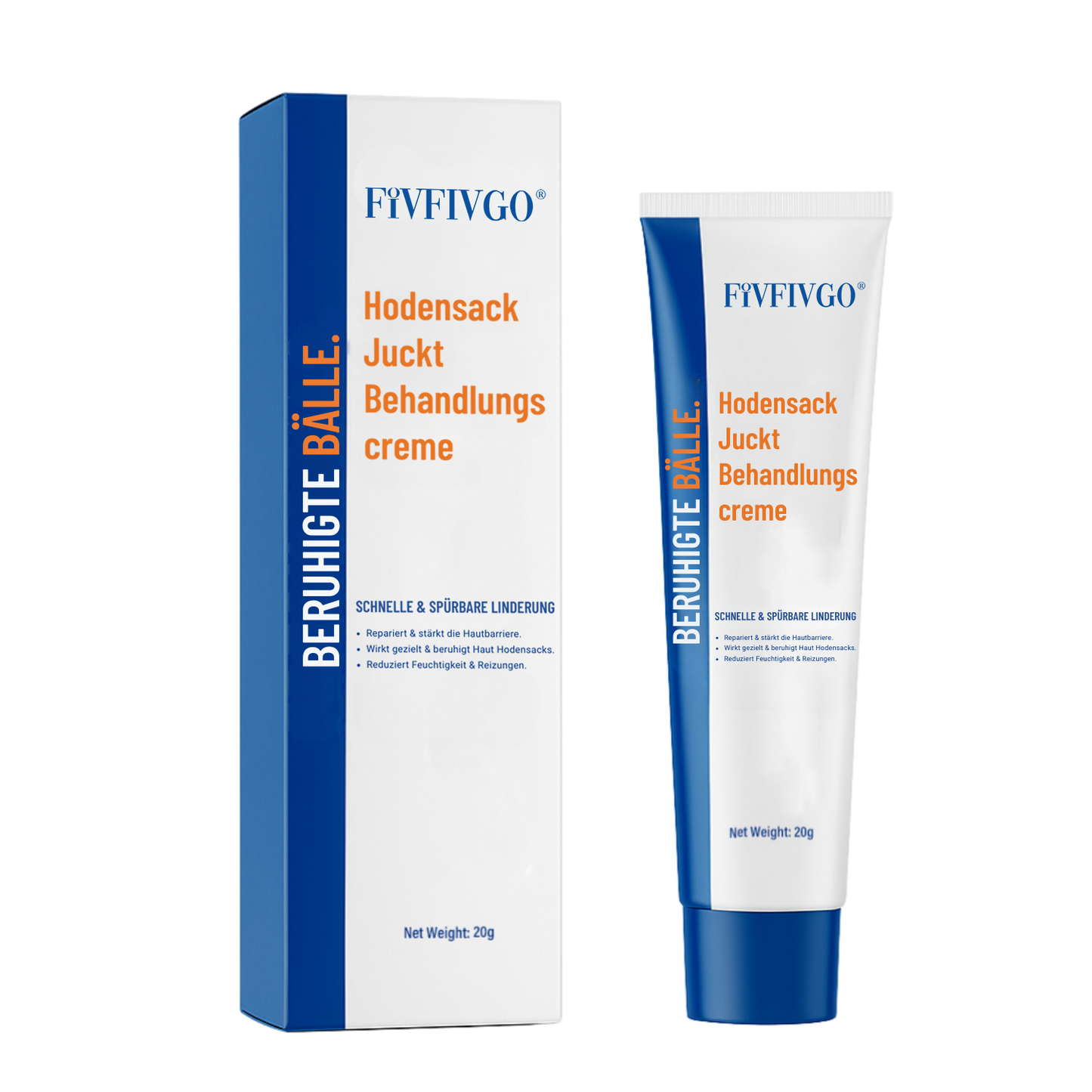 Fivfivgo® Hodensack juckt Behandlungscreme