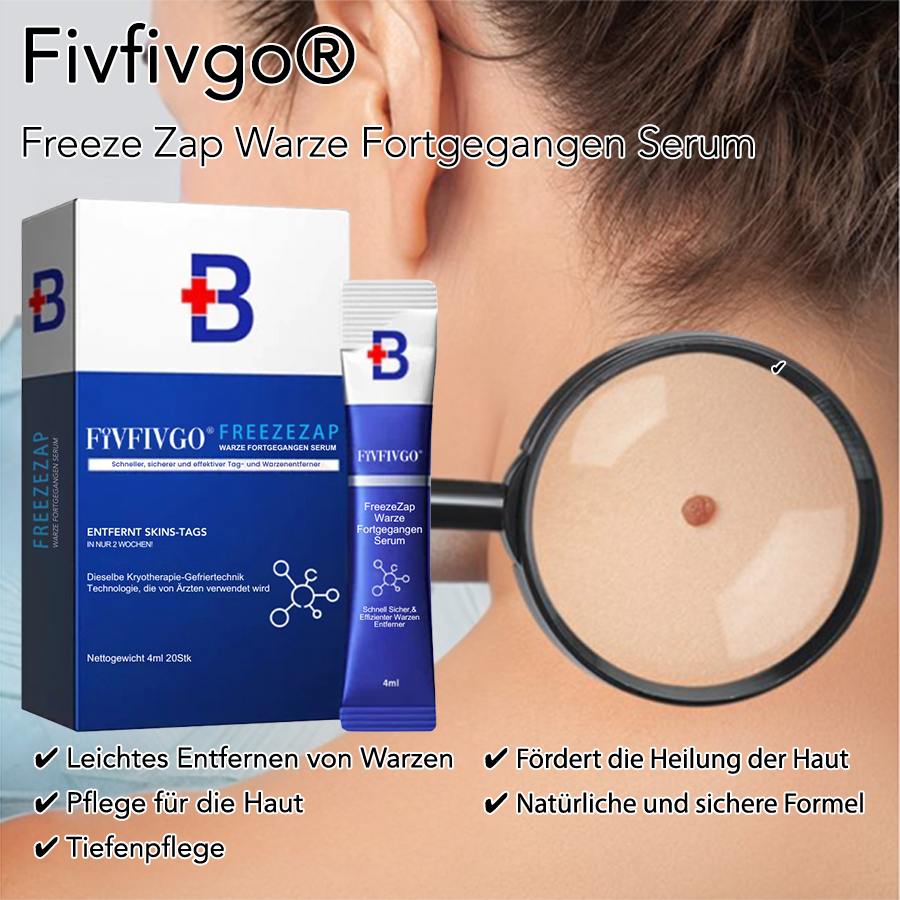 Fivfivgo® Freeze Zap Warze Fortgegangen Serum