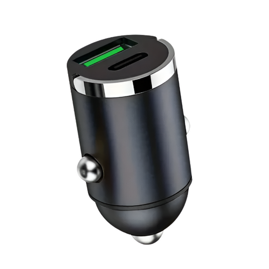 2025 NEW✨Oveallgo® Invisible Fast-Charging 2 Port USB Car Charger Adaptor (USB Type-A & Type-C)