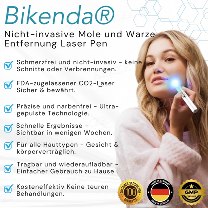 Bikenda® Nicht-invasiv Leberfleck- und Warzenentfernungs-Laserstift Turbo